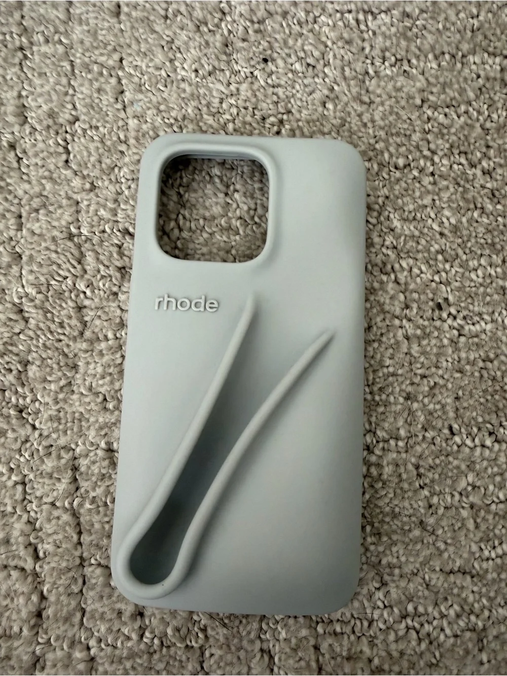 RHODE Light Gray Silicone iPhone 13 Pro Case